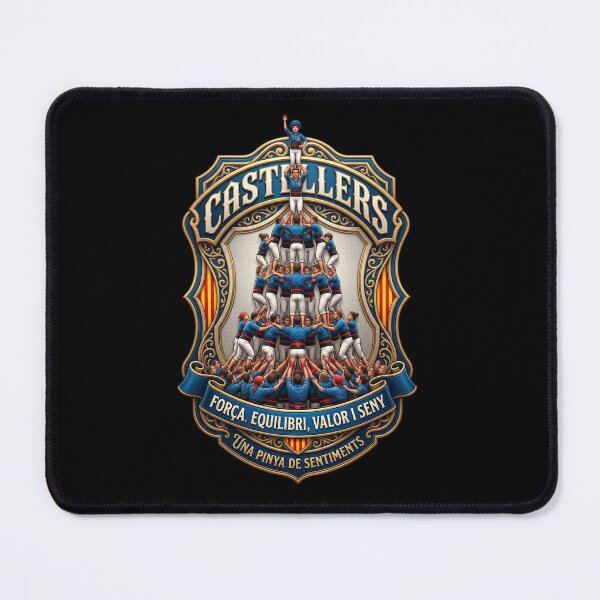 Item preview, Castellers "Força, equilibri, valor i seny" Design designed and sold by EzequielBC.