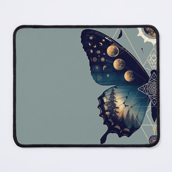 Item preview, Moon Phase Butterfly | Celestial Night Moth | Cosmic Forest Aesthetic designed and sold by Biedroneczka.