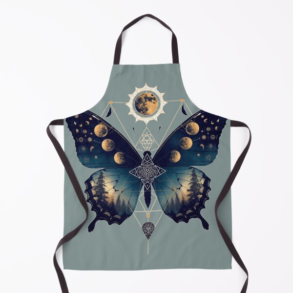 Item preview, Moon Phase Butterfly | Celestial Night Moth | Cosmic Forest Aesthetic designed and sold by Biedroneczka.