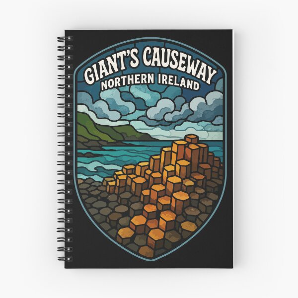 Artikelvorschau, Giant's Causeway Nordirland Buntglasreisen entworfen und verkauft von TomFrontierArt.