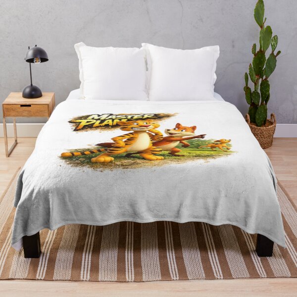 Item preview, Master Plan - Playful Tiger and Fox  designed and sold by Gowoo Lifestyle.
