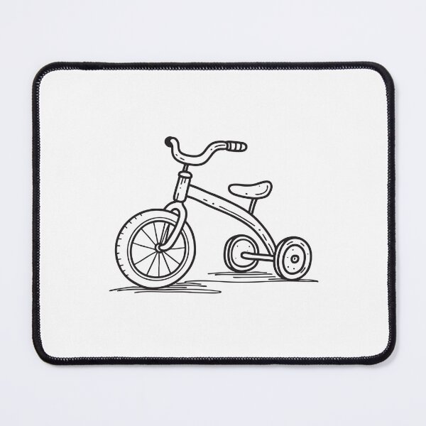 Item preview, Tricycle Resting on Uneven Ground designed and sold by rasagamastore.