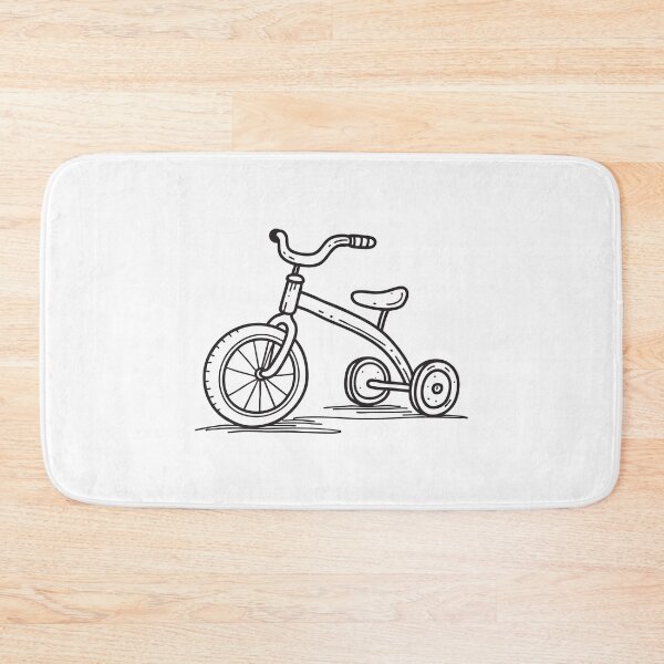 Item preview, Tricycle Resting on Uneven Ground designed and sold by rasagamastore.