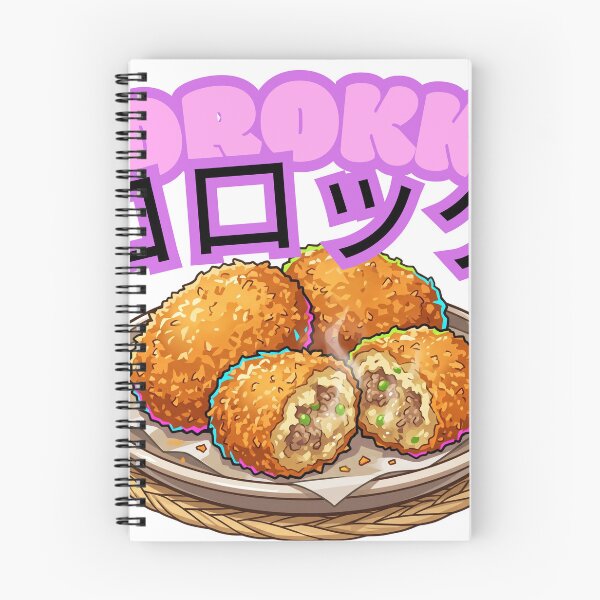 Item preview, Japanese Korokke Croquettes Crispy Anime Food designed and sold by Shirt-Otakus.
