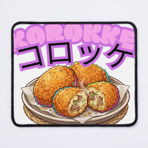 Item preview, Japanese Korokke Croquettes Crispy Anime Food designed and sold by Shirt-Otakus.