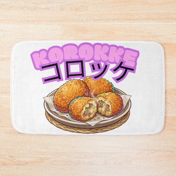 Item preview, Japanese Korokke Croquettes Crispy Anime Food designed and sold by Shirt-Otakus.