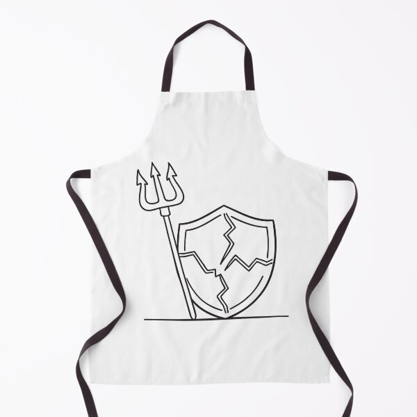 Item preview, Trident Near Shattered Warrior Shield designed and sold by rasagamastore.