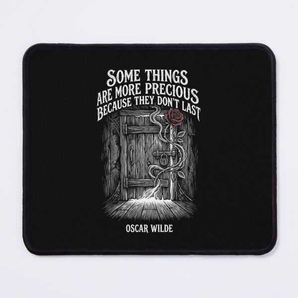 Item preview, Dorian Gray Some Things Are Precious Vintage Rose Door Oscar Wilde designed and sold by Fenay Designs.