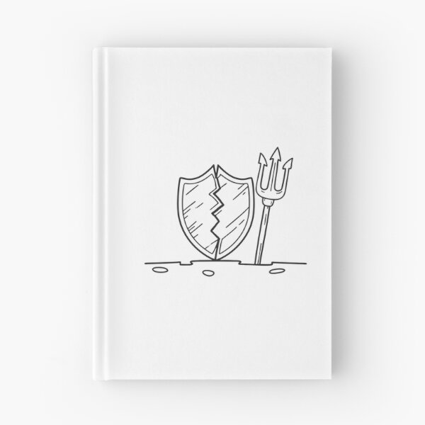 Item preview, Trident Near Cracked Defensive Shield designed and sold by rasagamastore.