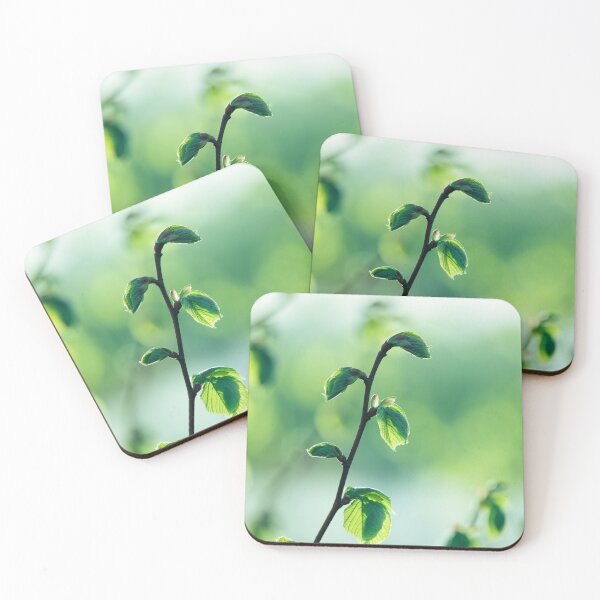 Item preview, Airy Green Botanical Nature Photography Print designed and sold by Mutezone.