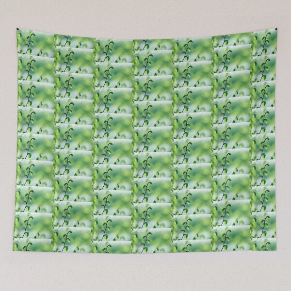 Item preview, Airy Green Botanical Nature Photography Print designed and sold by Mutezone.
