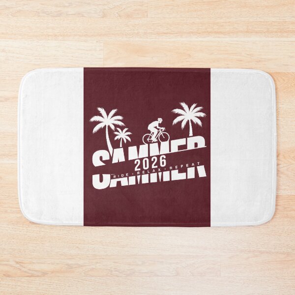Item preview, Summer 2026 Ride Relax Repeat Tropical Cycling Design designed and sold by Les-Ink-Studio.