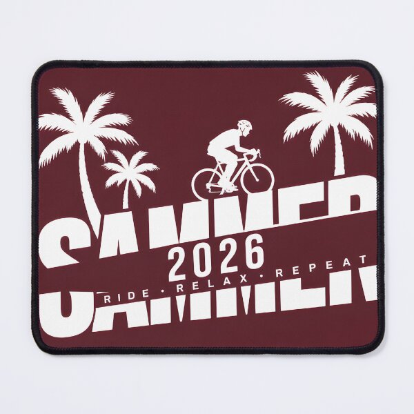 Item preview, Summer 2026 Ride Relax Repeat Tropical Cycling Design designed and sold by Les-Ink-Studio.