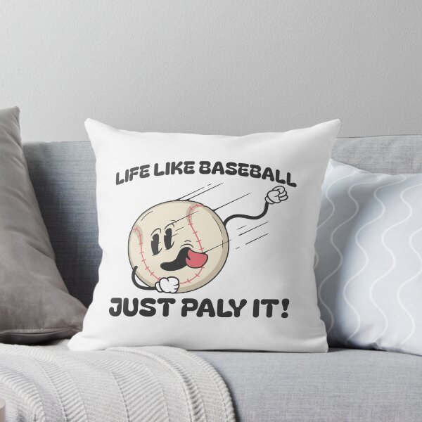 Item preview, Life Is Like Baseball Just Play It Cartoon designed and sold by drchzak.