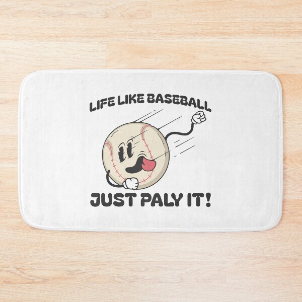 Item preview, Life Is Like Baseball Just Play It Cartoon designed and sold by drchzak.