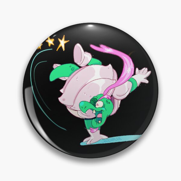 Item preview, Goofy Roller Skating Monster designed and sold by QuentinHarrow.