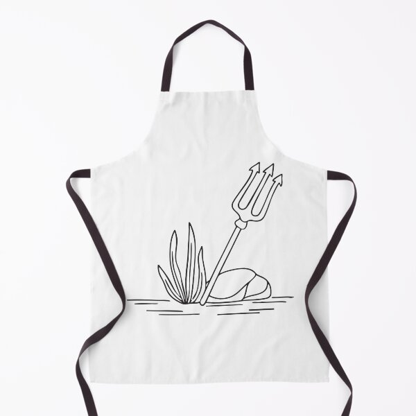 Item preview, Trident Beside Seaweed and Rock designed and sold by rasagamastore.