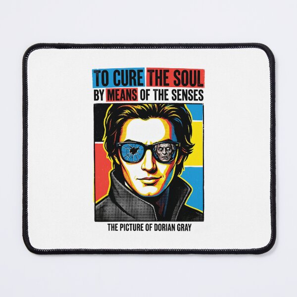 Item preview, To Cure The Soul By Means Of The Senses Dorian Gray Pop Art designed and sold by Fenay Designs.