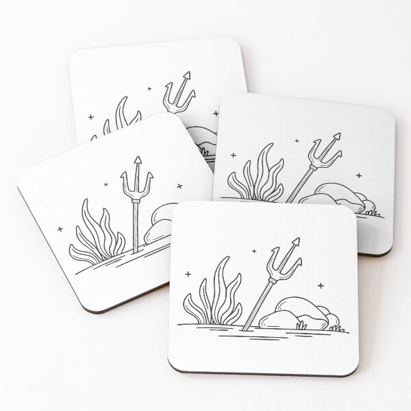 Item preview, Trident Near Coastal Seaweed and Rock designed and sold by rasagamastore.