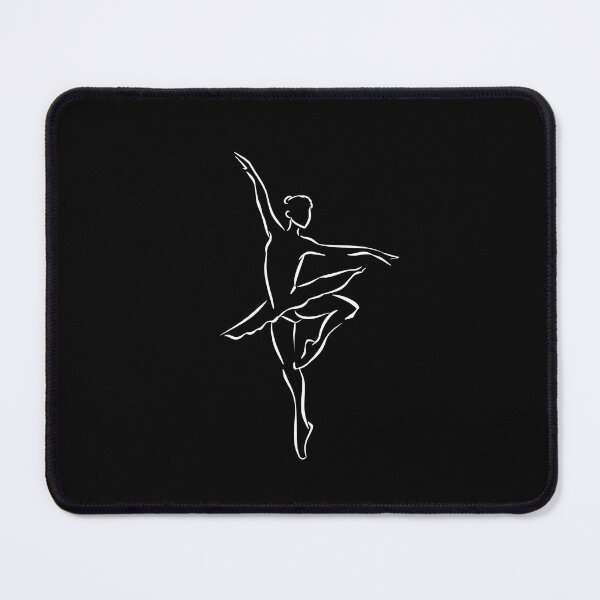 Item preview, Ballerina Silhouette Dance (White) designed and sold by RoxanedArt.