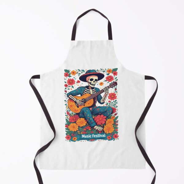 Item preview, Acoustic Skeleton Festival  - World Music Day designed and sold by Art-Arcade6.