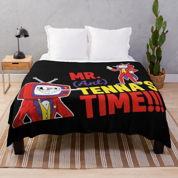 Item preview, Mr. (Ant) Tenna's Time!!! Retro Television Pun Humor Vintage Media Character designed and sold by QuentinHarrow.