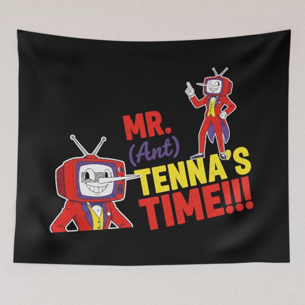 Item preview, Mr. (Ant) Tenna's Time!!! Retro Television Pun Humor Vintage Media Character designed and sold by QuentinHarrow.