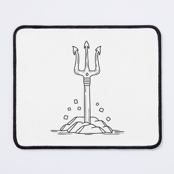Item preview, Trident Planted Upright in Ground designed and sold by rasagamastore.