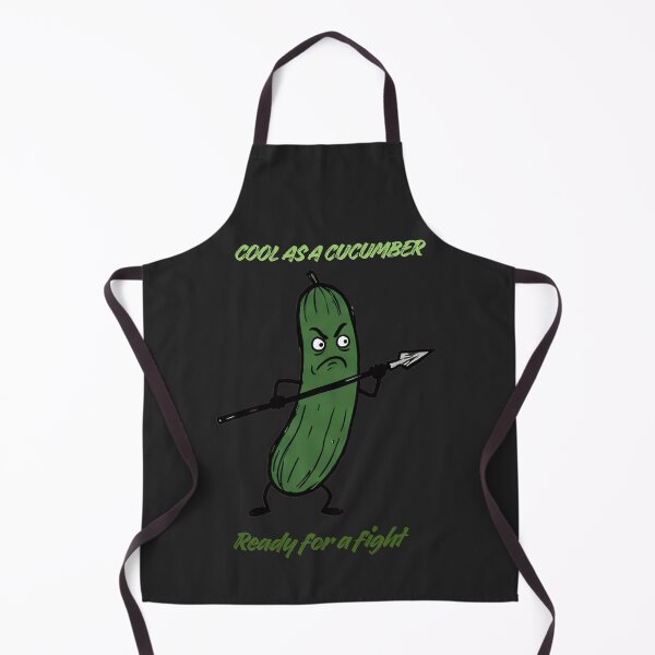 Item preview, Warrior Cucumber Funny Vegetable Illustration designed and sold by PM.