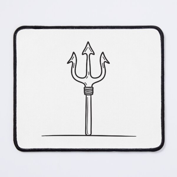 Item preview, Trident with Bent Metal Prongs designed and sold by rasagamastore.
