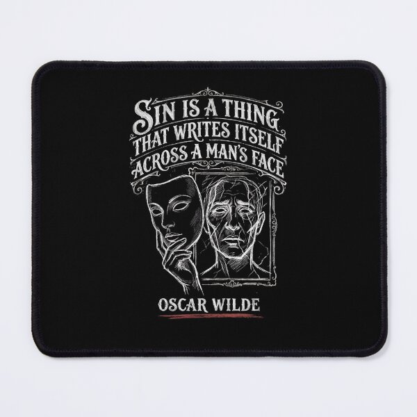 Item preview, Sin Writes Itself Across A Mans Face Oscar Wilde Dorian Gray Art designed and sold by Fenay Designs.