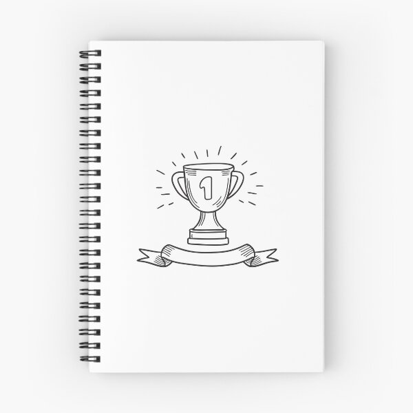 Item preview, Trophy Beside Bent Award Ribbon designed and sold by rasagamastore.