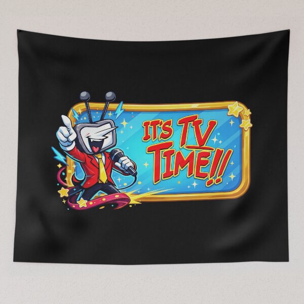 Item preview, It's TV Time!!! Television Watcher Entertainment Fan designed and sold by QuentinHarrow.