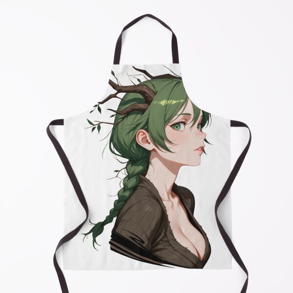 Item preview, Dryad forest fairy anime nature spirit waifu designed and sold by Shirt-Otakus.