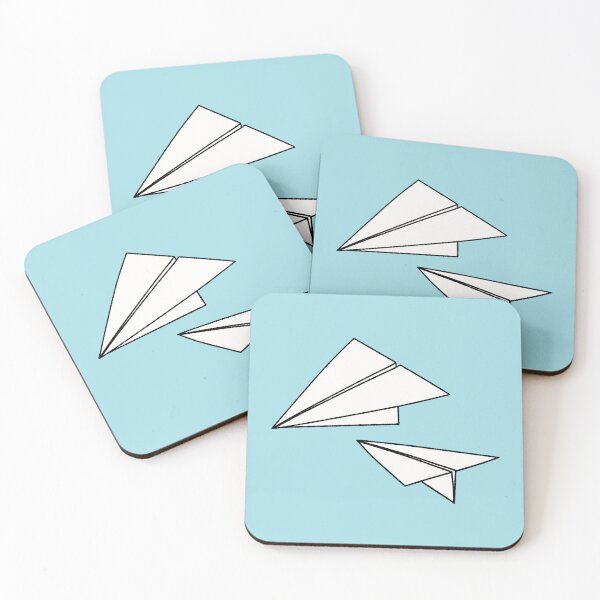 Item preview, Minimalist Paper Planes Flying Duo designed and sold by ubborn.