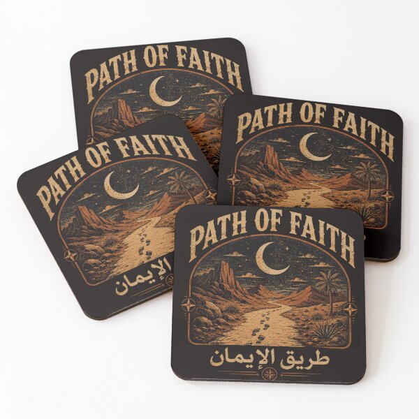 Item preview, Path Of Faith - Vintage Islamic Desert Journey Art designed and sold by thebestoffer.