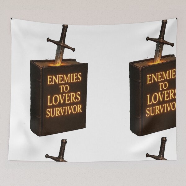 Item preview, Fantasy romance reader design designed and sold by BookedAndDesign.