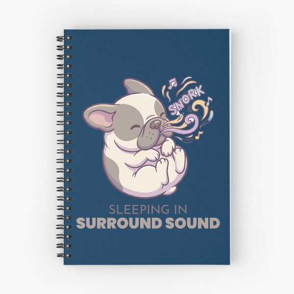 Item preview, French Bullldog The Snore Symphony designed and sold by GlitchedTees.