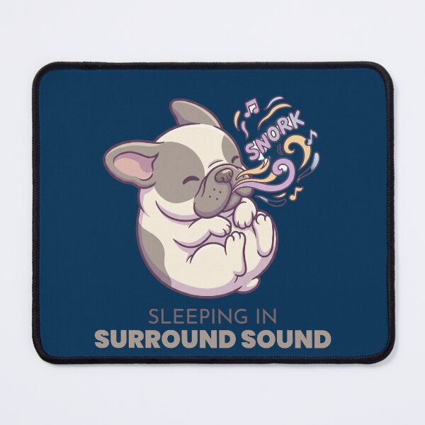 Item preview, French Bullldog The Snore Symphony designed and sold by GlitchedTees.