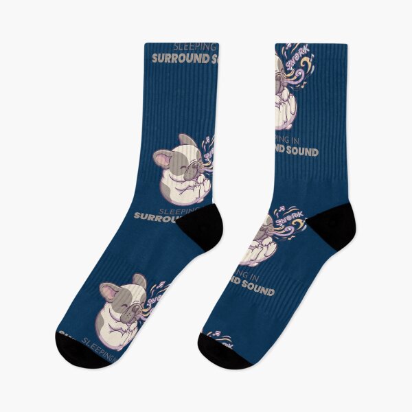 Item preview, French Bullldog The Snore Symphony designed and sold by GlitchedTees.