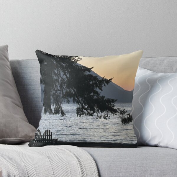 Item preview, Romantic Sunset on the Lake designed and sold by EmberAndPaint.