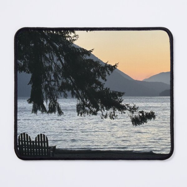 Item preview, Romantic Sunset on the Lake designed and sold by EmberAndPaint.