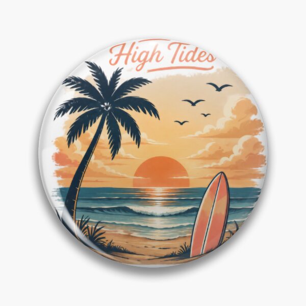 Item preview, Good Vibes High Tides Beach Sunset Design designed and sold by Artifyes.