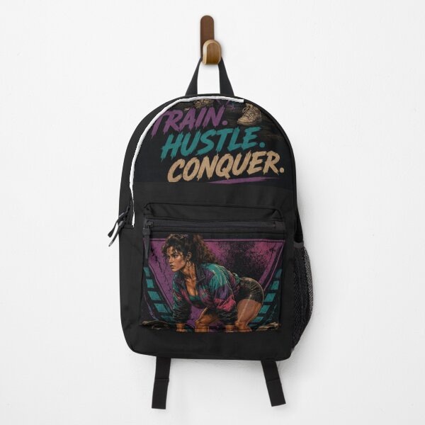 Item preview, TRAIN HUSTLE CONQUER designed and sold by SilentRep.