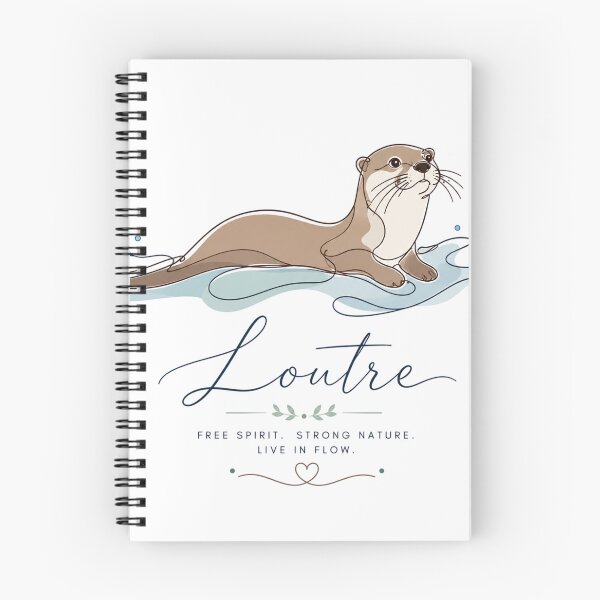 Item preview, Elegant Otter Continuous Line Art Logo on White Background designed and sold by Newthingzy.