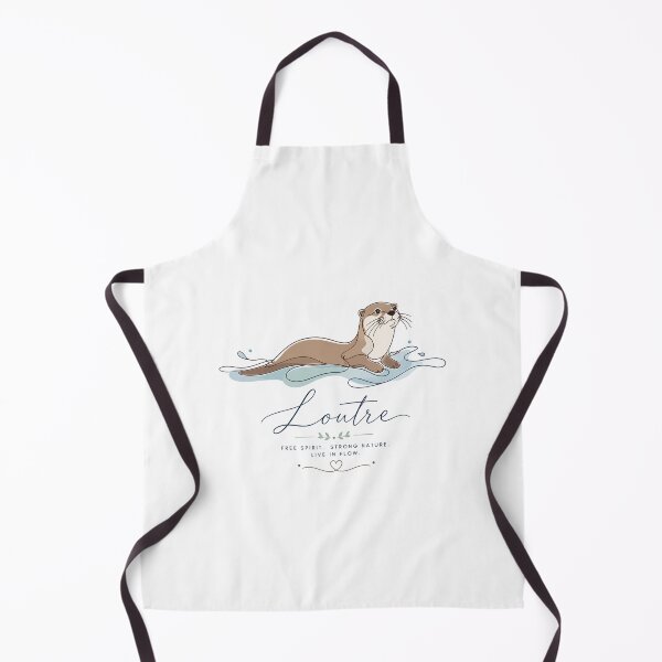 Item preview, Elegant Otter Continuous Line Art Logo on White Background designed and sold by Newthingzy.