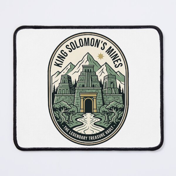 Item preview, King Solomon's Mines Vintage Adventure Emblem designed and sold by k3rstman1.
