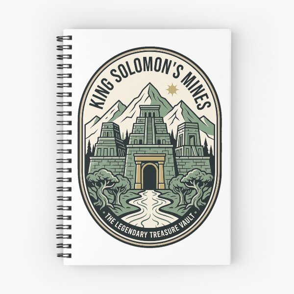 Item preview, King Solomon's Mines Vintage Adventure Emblem designed and sold by k3rstman1.