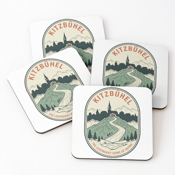Item preview, Vintage Kitzbuhel Austria Skiing Mountain Travel Badge designed and sold by k3rstman1.