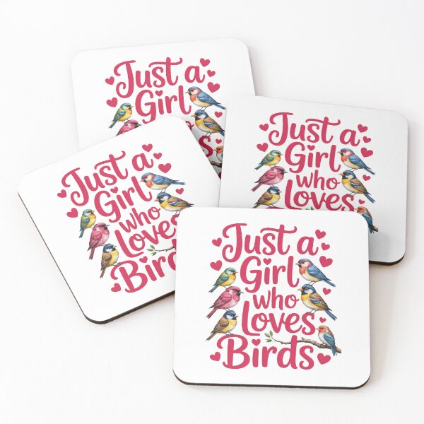 Item preview, Just a Girl Who Loves Birds designed and sold by jkrphoto.